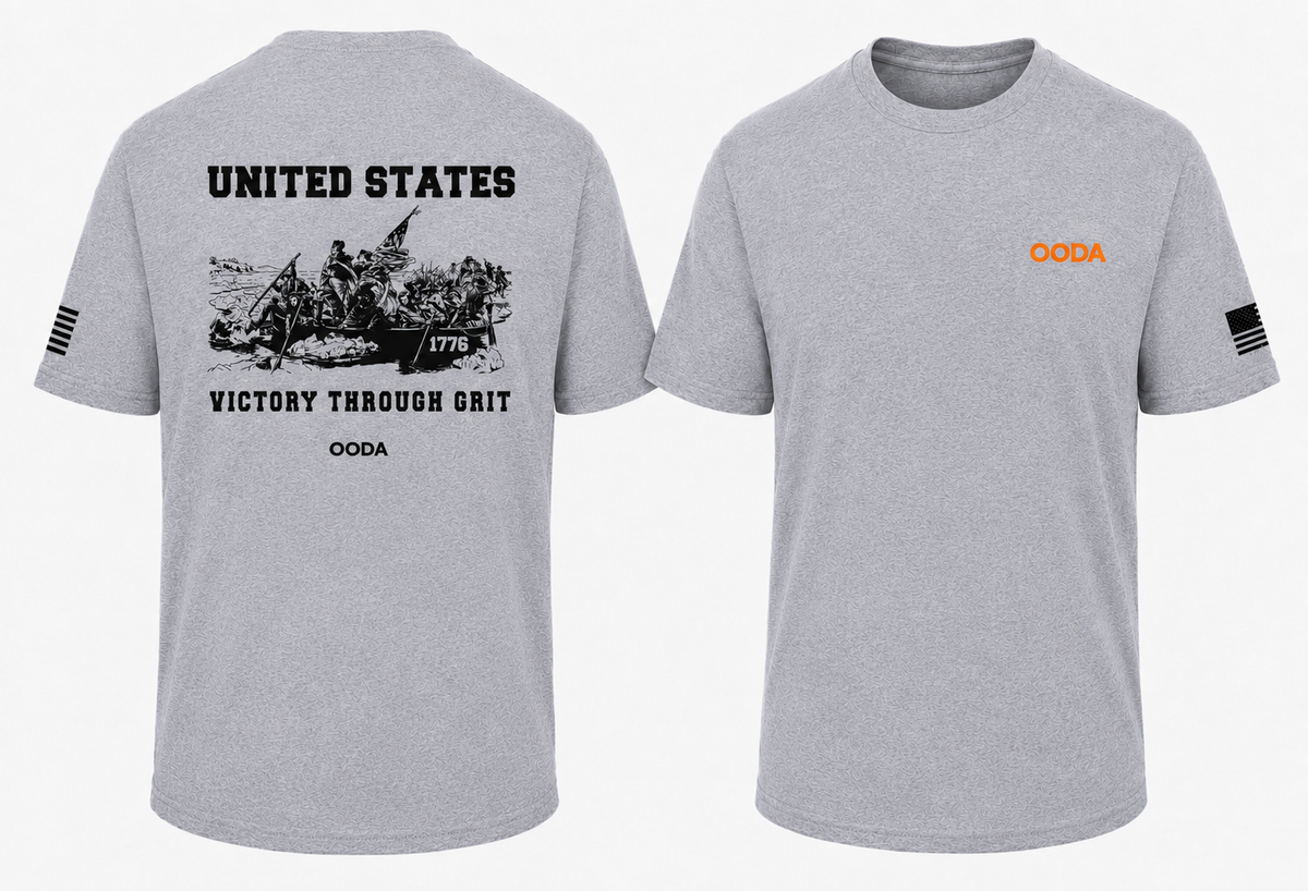 OODA George Washington "Victory Through Grit" T-Shirt