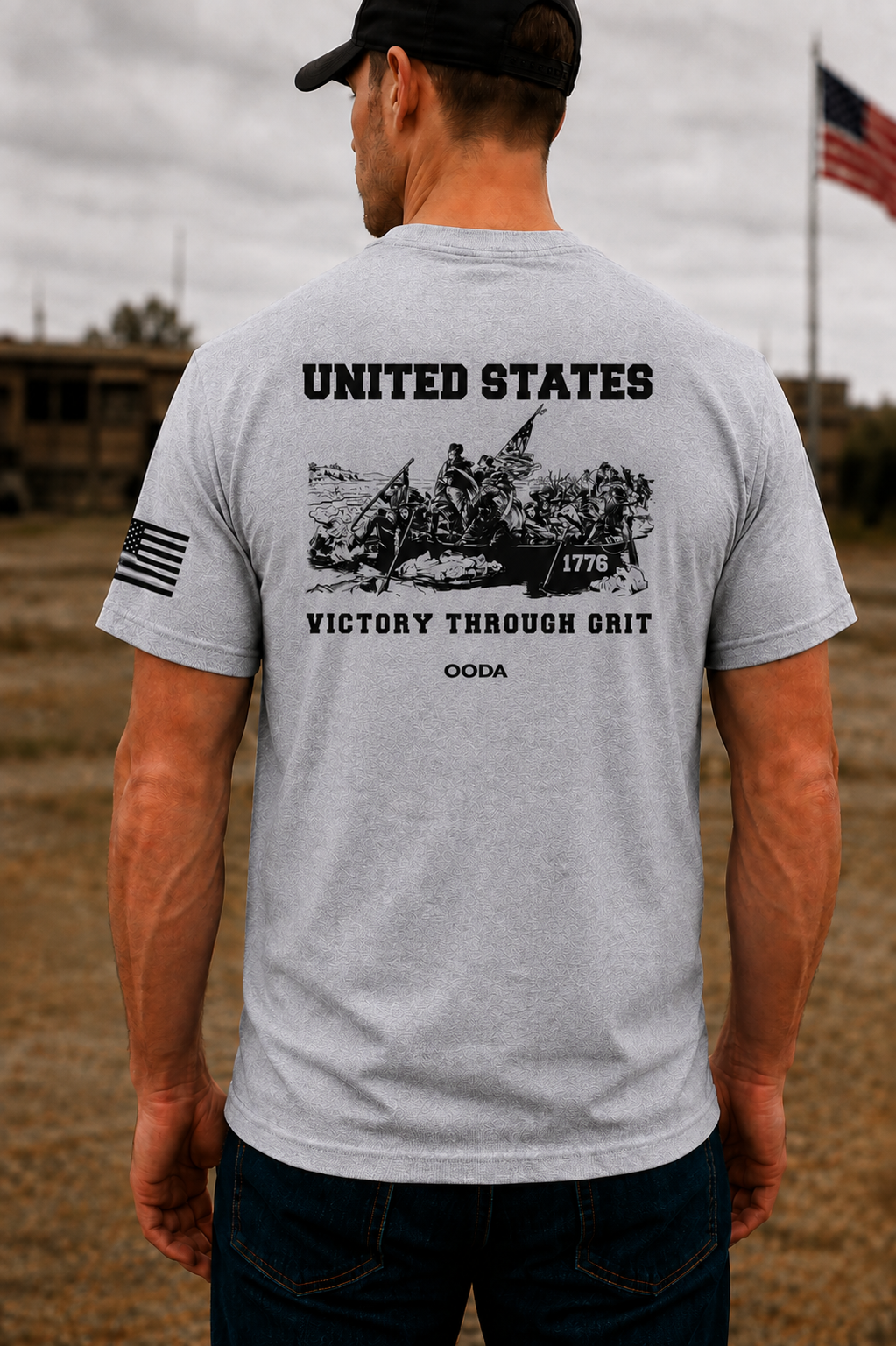 OODA George Washington "Victory Through Grit" T-Shirt