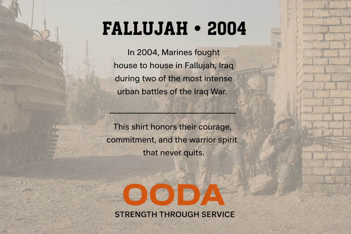 OODA U.S. Marines Fallujah T-Shirt