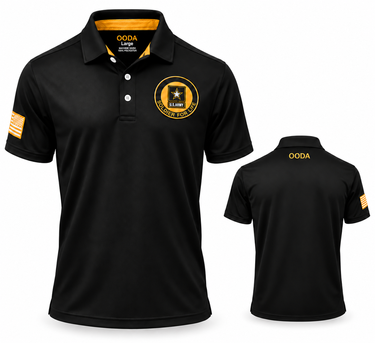OODA U.S. Army "Soldier For Life" Performance Polo