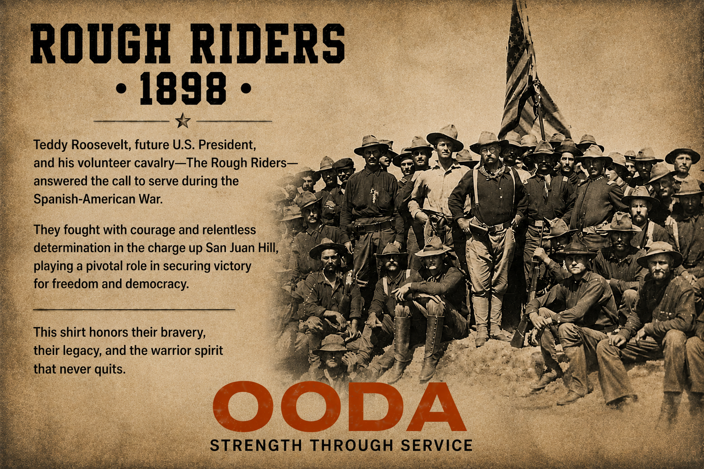 OODA TDR "Rough Riders" T-Shirt