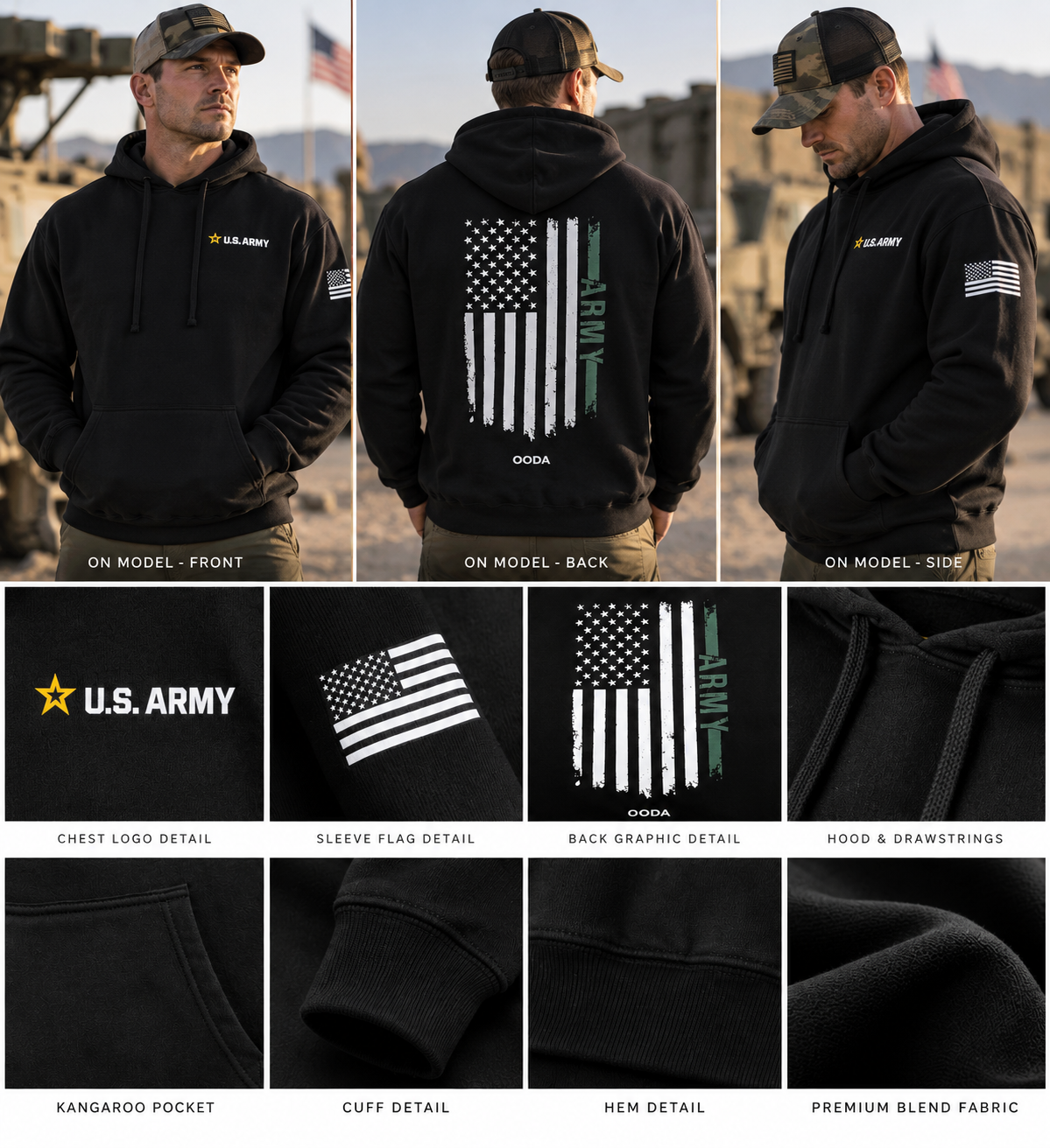 OODA U.S. Army Performance Hoodie
