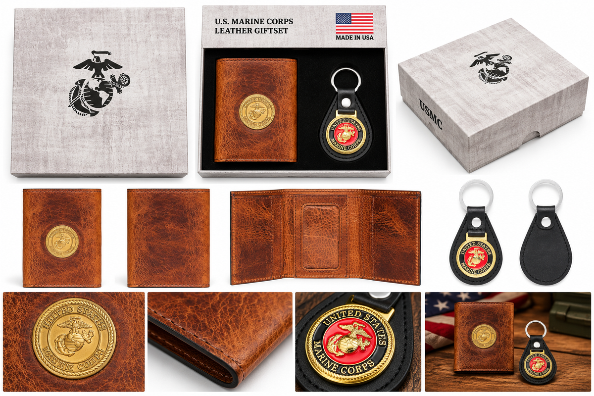 OODA USMC Leather Heritage Giftset