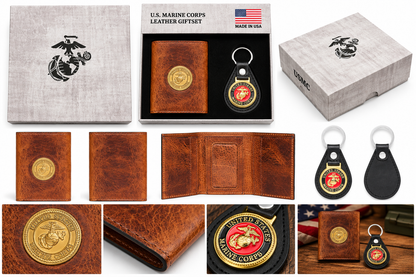 OODA USMC Leather Heritage Giftset